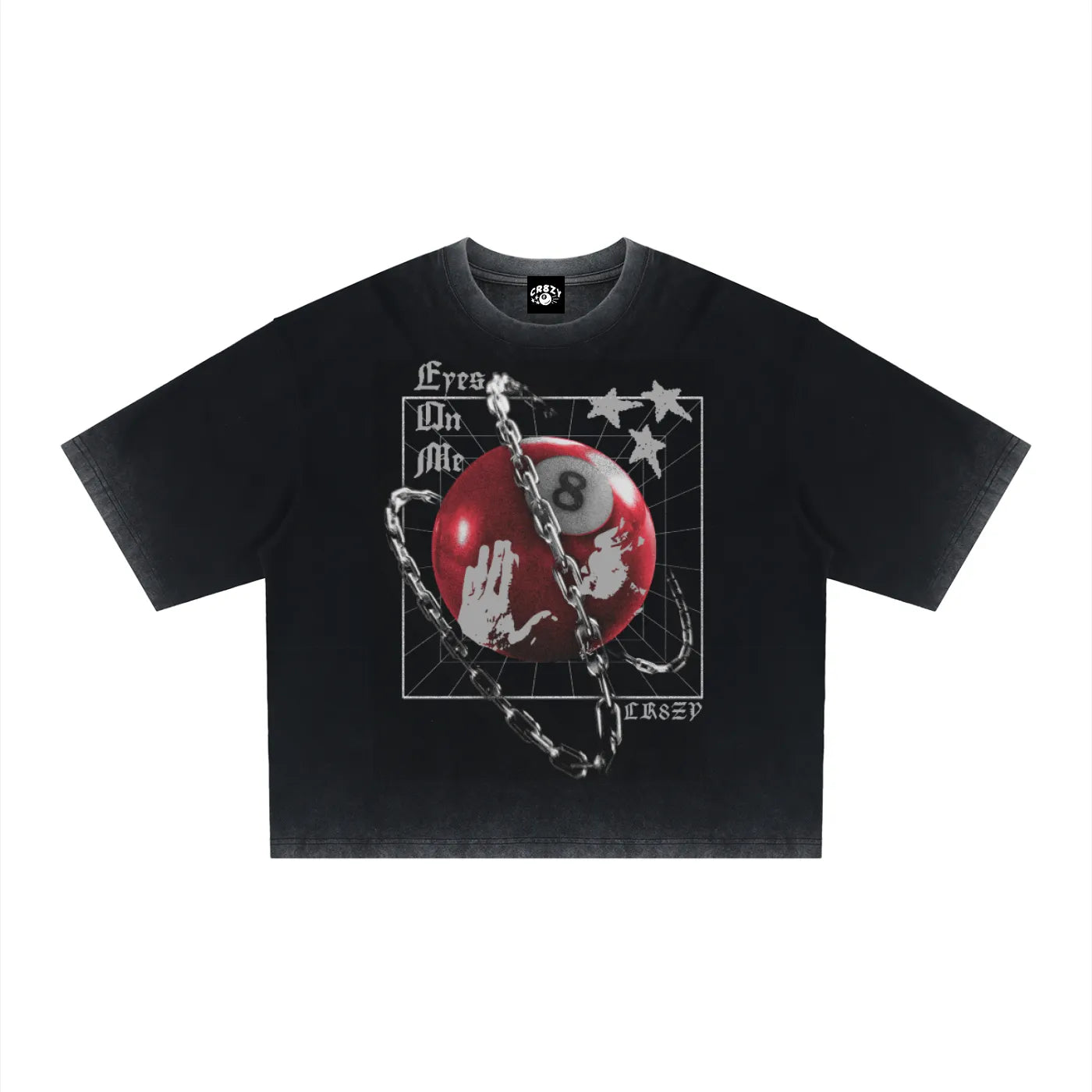 Reverse Dyed Boxy T Shirt