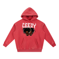 Ceedy Snow Wash Fleece Oversize Hoodie