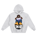 Cartoon 8 Ball Fleeced Boxy Hoodie