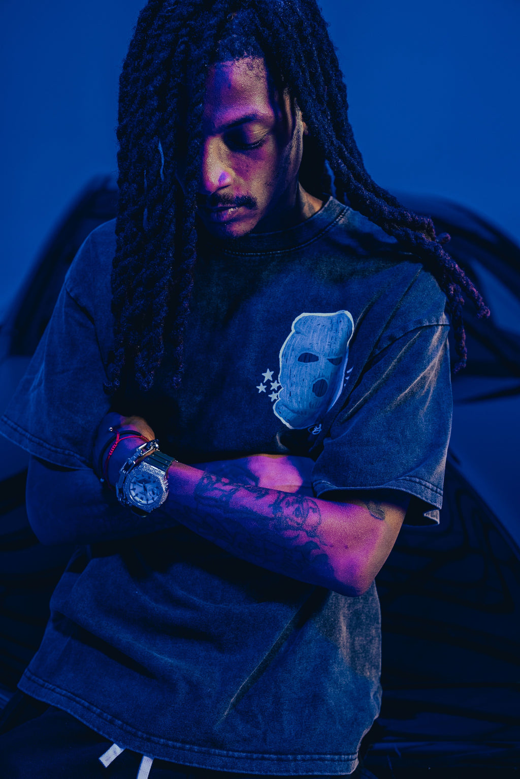 Ski Mask Vintage Washed T-Shirt