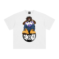 Cartoon 8 Ball Vintage Washed T-Shirt