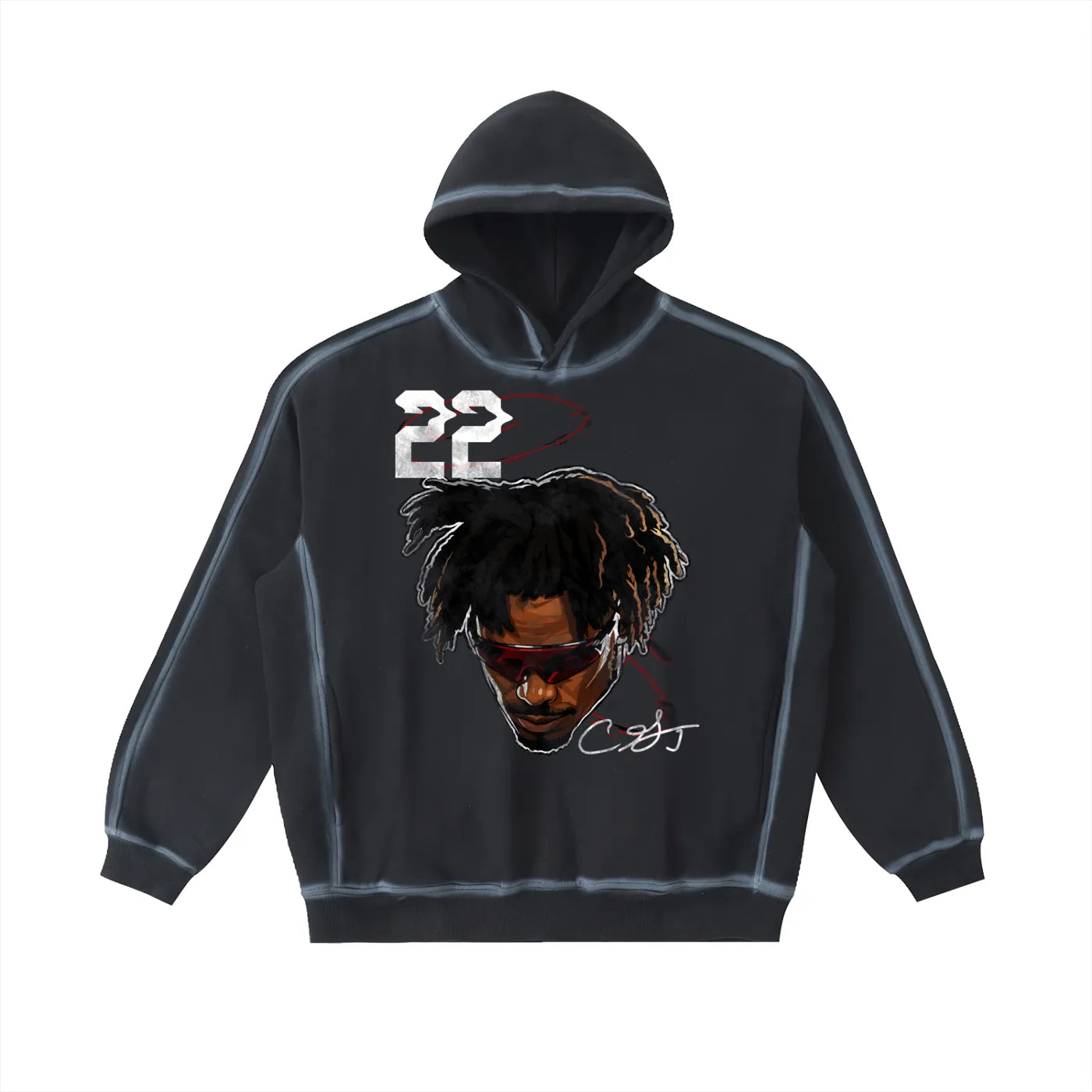 Sun Faded Fleece Hoodie