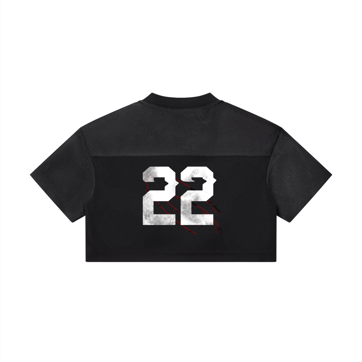 Women’s Cropped Paneled V-Neck Jersey